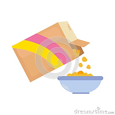 Cereal icon vector illustration Vector Illustration