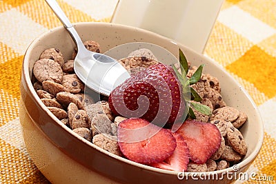 Cereals bowl Stock Photo