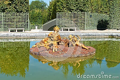 Ceres Fountain in Versailles Stock Photo