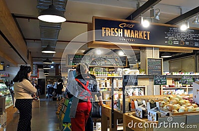 Ceres Fresh Market Ponsonby Auckland New Zealand Editorial Stock Photo