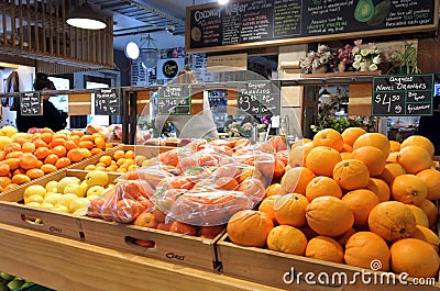 Ceres Fresh Market Ponsonby Auckland New Zealand Editorial Stock Photo