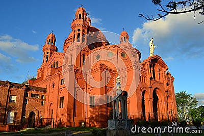 Cerrito church, City of Montevideo Stock Photo