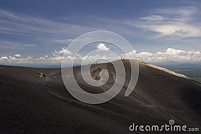 Cerro Negro Stock Photo