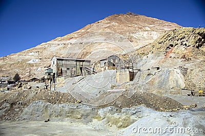 Cerro Rico Mining, Potosi, Bolivia Stock Photo