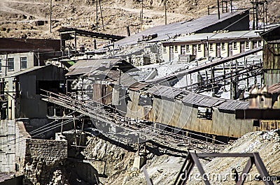 Cerro Rico Mining, Potosi, Bolivia Stock Photo