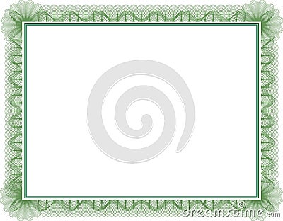 Certificate Vector Illustration