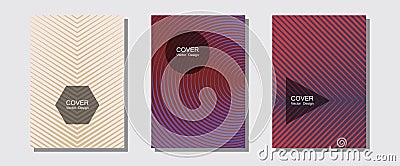 Certificate layouts vector graphic design set. Vector Illustration