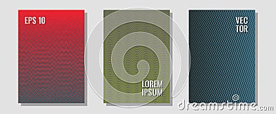 Certificate layouts vector graphic design set. Vector Illustration