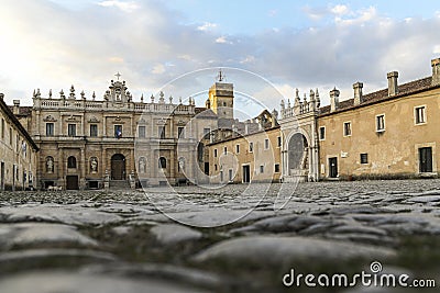 The Certosa di Padula well known as Padula Charterhouse Stock Photo