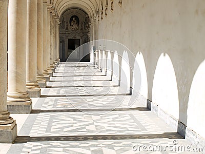 Certosa di San Martino Stock Photo