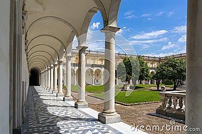 Certosa di San Martino Stock Photo