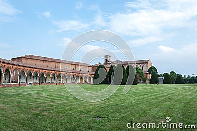 Certosa of Ferrara Stock Photo