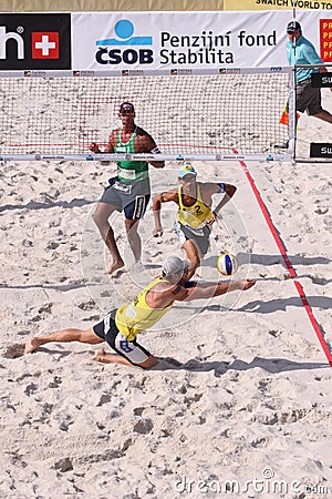 Cerutti Alison - beach volleyball star Editorial Stock Photo