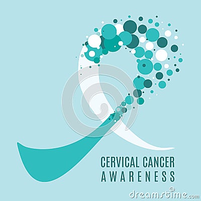 Cervical cancer awareness Vector Illustration