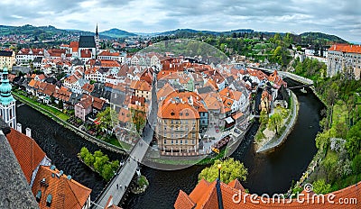 Cesky Krumlov Stock Photo