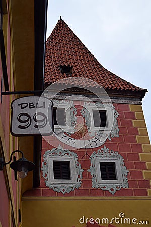 Cesky Krumlov Stock Photo