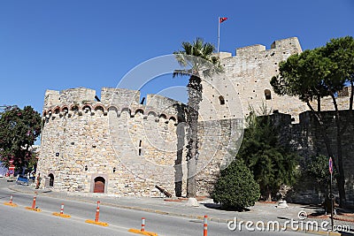 Cesme Castle in Turkey Editorial Stock Photo