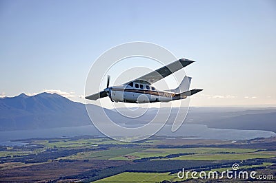 Cessna 210 Stock Photo