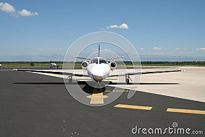 Cessna Citation Jet 1 Stock Photo