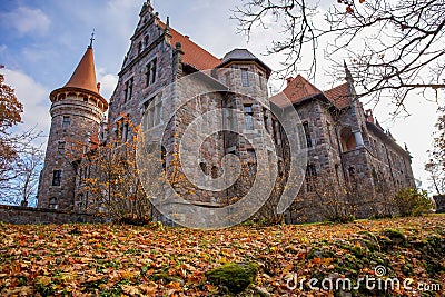 Cesvaine Castle is an example of European historicism,. Stock Photo