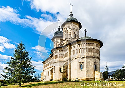 Cetatuia ortodox monastery Stock Photo