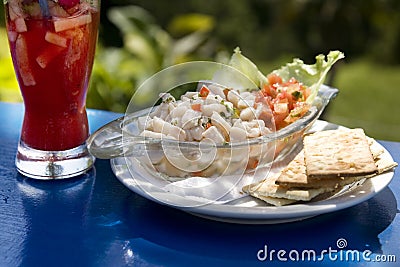 Ceviche Stock Photo