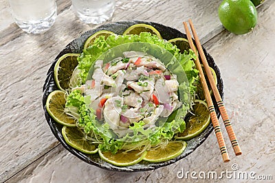 Ceviche Stock Photo