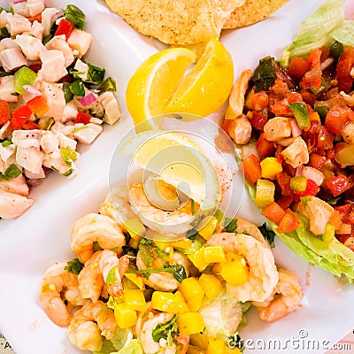 Ceviche Stock Photo