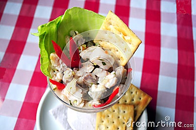 Ceviche Stock Photo