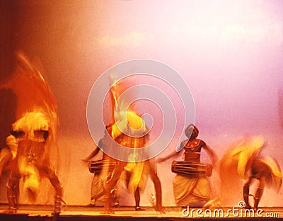 Ceylon dancers 10 Stock Photo