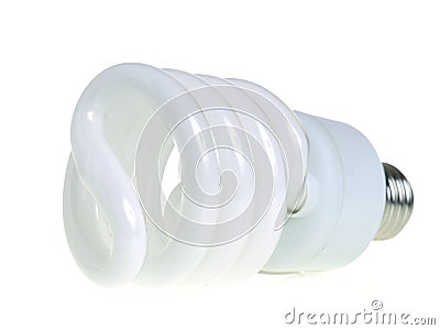 CFL bulb Stock Photo