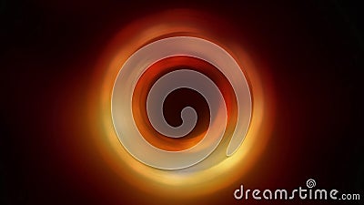 CGI Of A Black Hole Based On The First Black Hole Image By Event Horizon Telescope Stock Footage