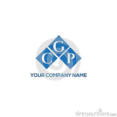 CGP letter logo design on WHITE background. CGP creative initials letter logo concept. CGP letter design.CGP letter logo design on Vector Illustration