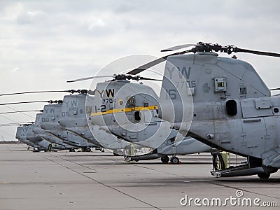 CH-46E Sea Knight Stock Photo