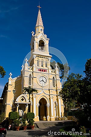 Cha Tam Church in Ho Chi Minh City Stock Photo