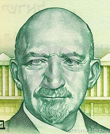 Chaim Azriel Weizmann Stock Photo