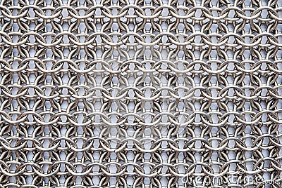 Chain armour texture Stock Photo