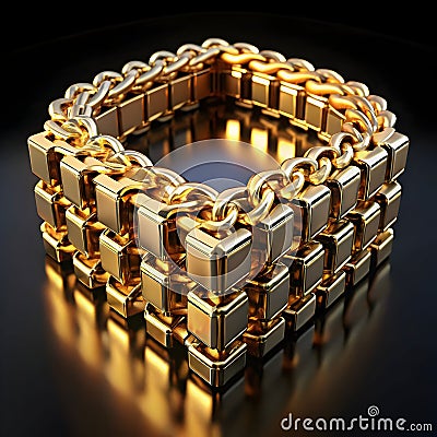 A chain dialog box is a sequence of interconnected pop-up windows or prompts used Stock Photo