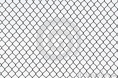 Chain link fence Stock Photo