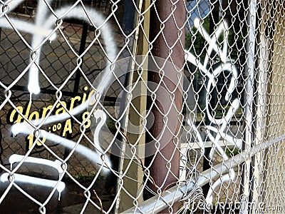 Abandoned shop, Austin, Texas Editorial Stock Photo