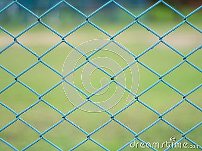 Chain link Fence Stock Photo