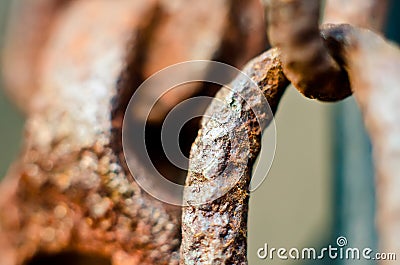 Chain link Stock Photo