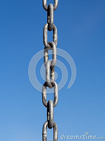 Chain links Stock Photo