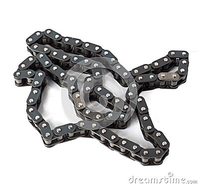 Chain Motor Stock Photo