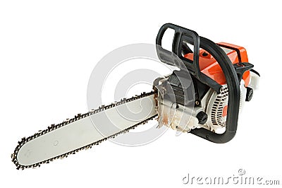 Chain saw Stock Photo