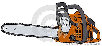 Chain saw Vector Illustration