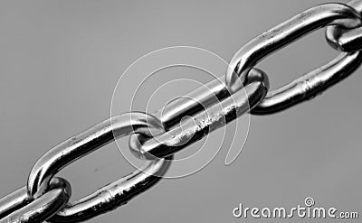 Chain symbol of tenacity Stock Photo