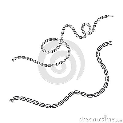 Chain vector illustration design Vector Illustration