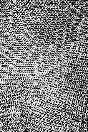 Chainmail Background Stock Photo