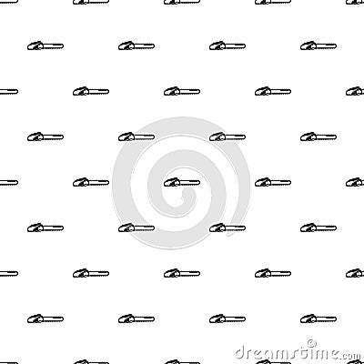 Chainsaw pattern vector seamless Vector Illustration